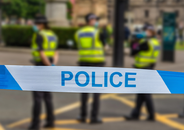 Knife attacks on police
